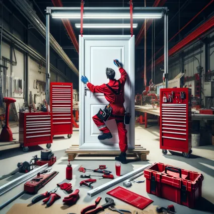 ugradnja pvc i alu vrata